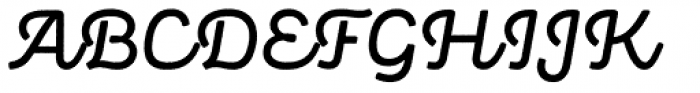 Panton Rust Script Semi Bold Base Font UPPERCASE