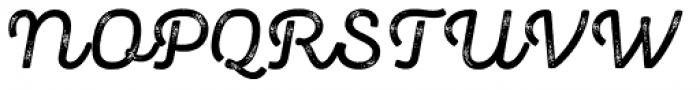 Panton Rust Script Semi Bold Grunge Font UPPERCASE
