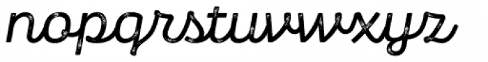 Panton Rust Script Semi Bold Grunge Font LOWERCASE