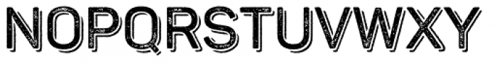 Panton Rust Semi Bold Grunge Shadow Font LOWERCASE
