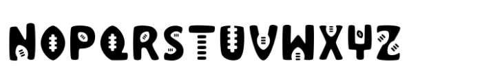 Pants Collection Touchdown Pants Font UPPERCASE