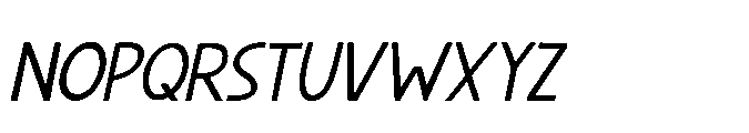 Pants On Fire II Italic Font LOWERCASE