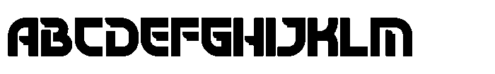 Panzer Blaze Font UPPERCASE