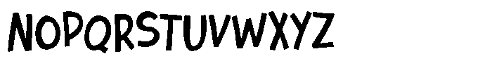 Papello Shadow Font LOWERCASE
