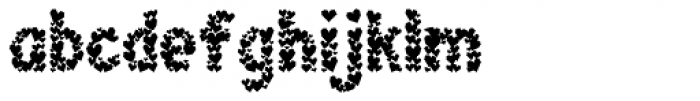 Paper Hearts Font LOWERCASE