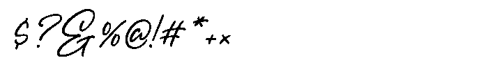 Paper Rhythm Font OTHER CHARS