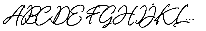 Paper Rhythm Font UPPERCASE