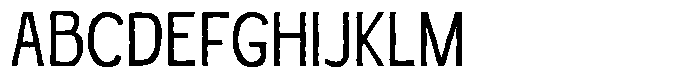 Paper Sticker Font UPPERCASE