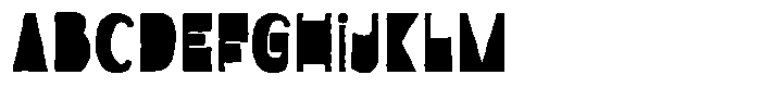 Paper Sticker FONT