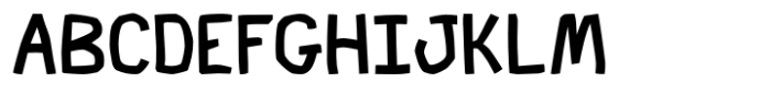 Paper Stitch Regular Font UPPERCASE