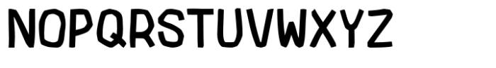 Paper Stitch Regular Font UPPERCASE