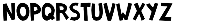 PaperCutAlmond Font UPPERCASE