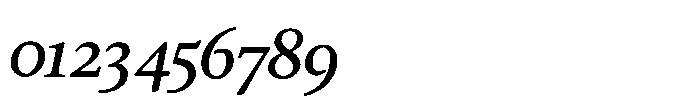 Papeterie Dupont Serif Italic Font OTHER CHARS