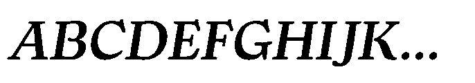 Papois Bold Italic Font UPPERCASE