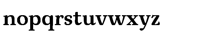 Papois Bold Font LOWERCASE