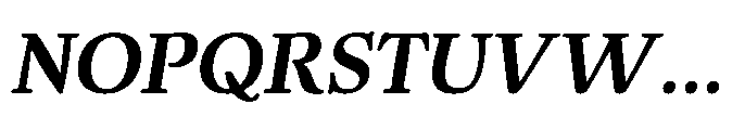 Papois Extra Bold Italic Font UPPERCASE