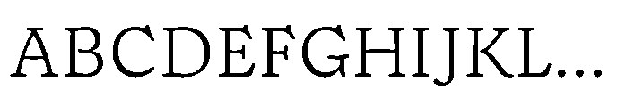 Papois Light Font UPPERCASE