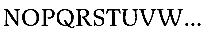 Papois Medium Font UPPERCASE