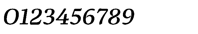 Papois Semi Bold Italic Font OTHER CHARS
