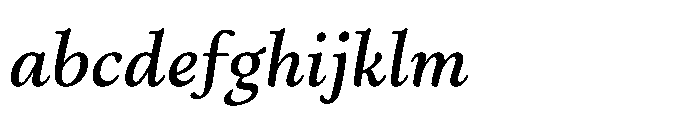 Papois Semi Bold Italic FONT
