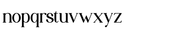 Papolina Regular Font LOWERCASE