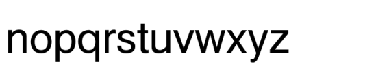 Paprika MF Medium Font LOWERCASE
