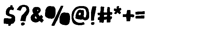 Papyrcuts Font OTHER CHARS