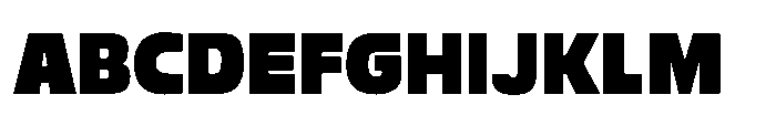 Paquero Black Font UPPERCASE