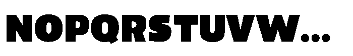 Paquero Black Font UPPERCASE