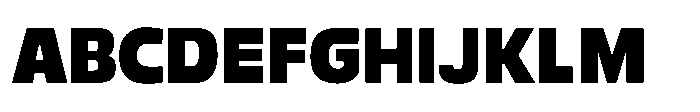 Paquero Extra Bold Font UPPERCASE