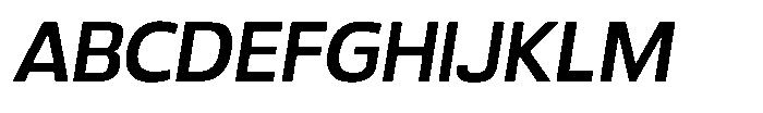 Paquero Italic Font UPPERCASE