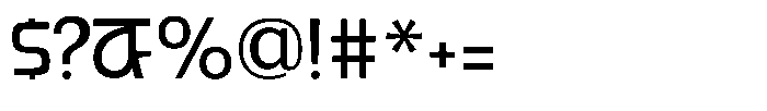 Paquero Light Font OTHER CHARS
