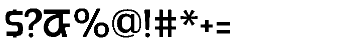 Paquero Regular Font OTHER CHARS