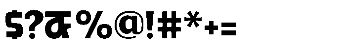 Paquero Semi Bold Font OTHER CHARS