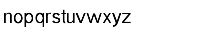 Parachutes Sans Regular Font LOWERCASE
