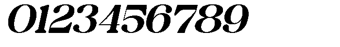 Paradise Morelia Italic Font OTHER CHARS