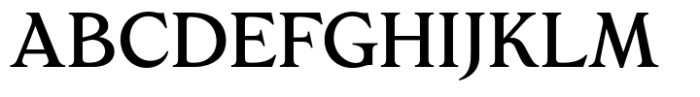 Paradisian Serif Font UPPERCASE