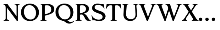 Paradisian Serif Font LOWERCASE