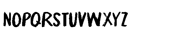 Paradox Brush II Regular Font UPPERCASE