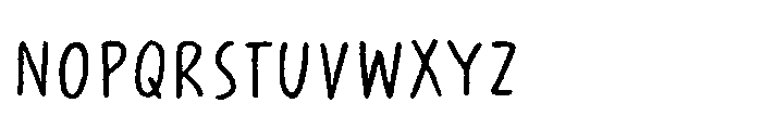 Paradox Brush III Regular Font UPPERCASE
