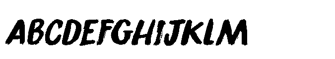 Paradox Brush Italic FONT