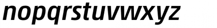 Paradroid Medium Italic Font LOWERCASE