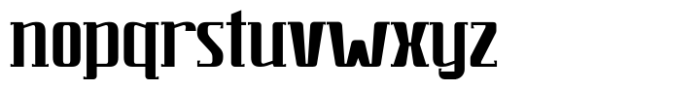 Parandea Font LOWERCASE