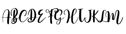 Paris Helen Regular Font UPPERCASE