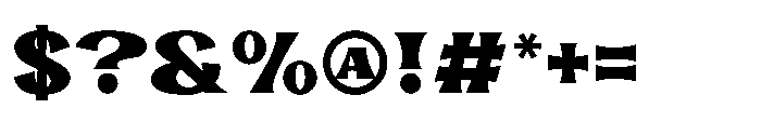 Paris Signature Regular Font OTHER CHARS