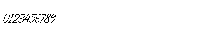 Paris Signature Script Font OTHER CHARS