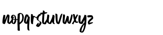 Paris Vibes Script Regular Font LOWERCASE
