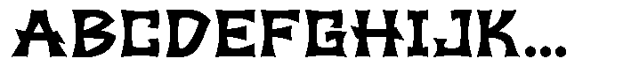Parisa Regular Font UPPERCASE