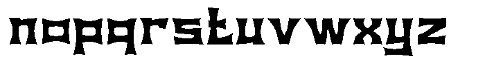 Parisa Regular Font LOWERCASE