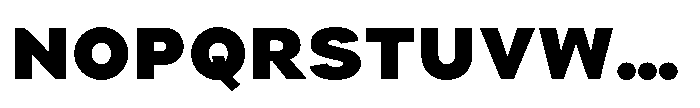 Parisco Black Font UPPERCASE